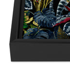 Tropical Night Garden  XX Framed Canvas Print Gallery Image 3