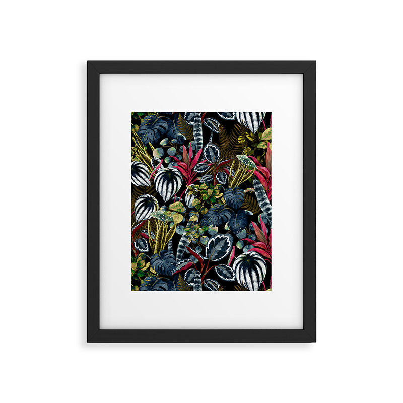 Tropical Night Garden  XX Framed Art Print Gallery Image 5
