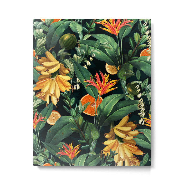 Tropical Orange Garden III Metal Print Gallery Image 1