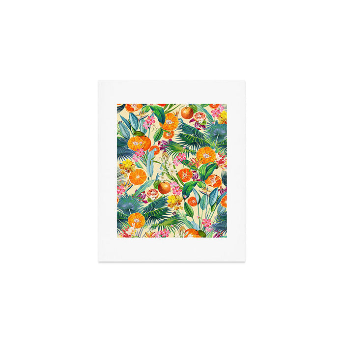 Tropical Orange Garden II Art Print Gallery Image 1