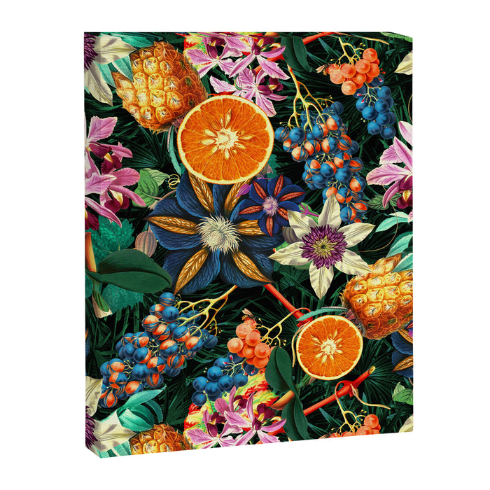Tropical Orange Garden Canvas Print Gallery Image 1