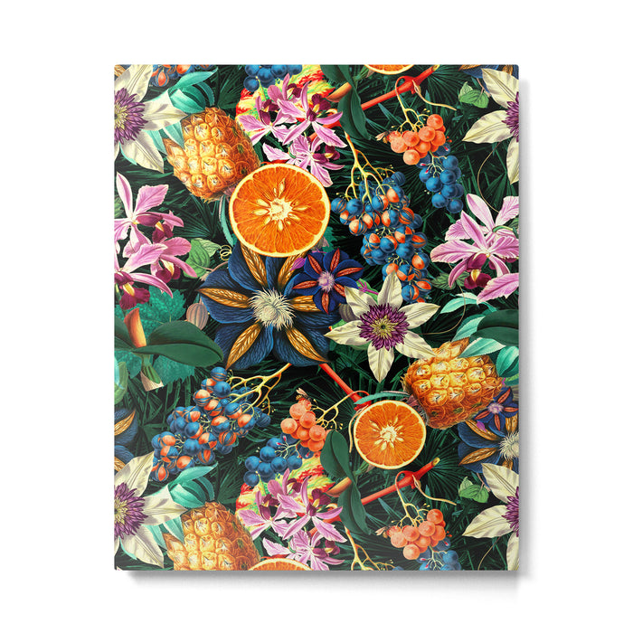Tropical Orange Garden Metal Print Gallery Image 1
