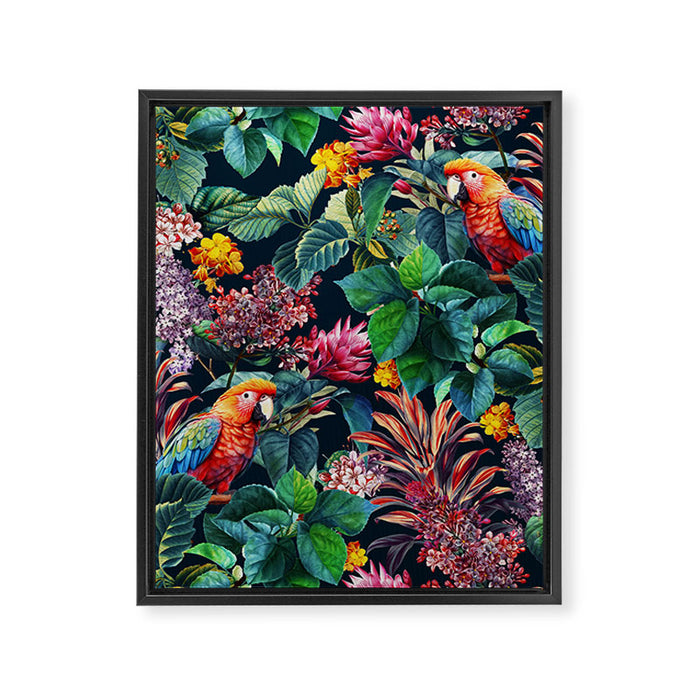 Tropical Serenade Framed Canvas Print Gallery Image 1