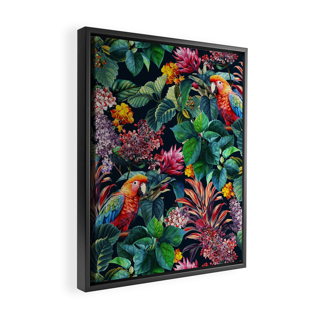 Tropical Serenade Framed Canvas Print Gallery Image 2