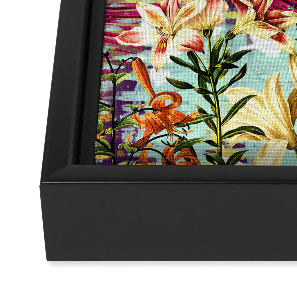 Tropical Time Framed Canvas Print Gallery Image 3