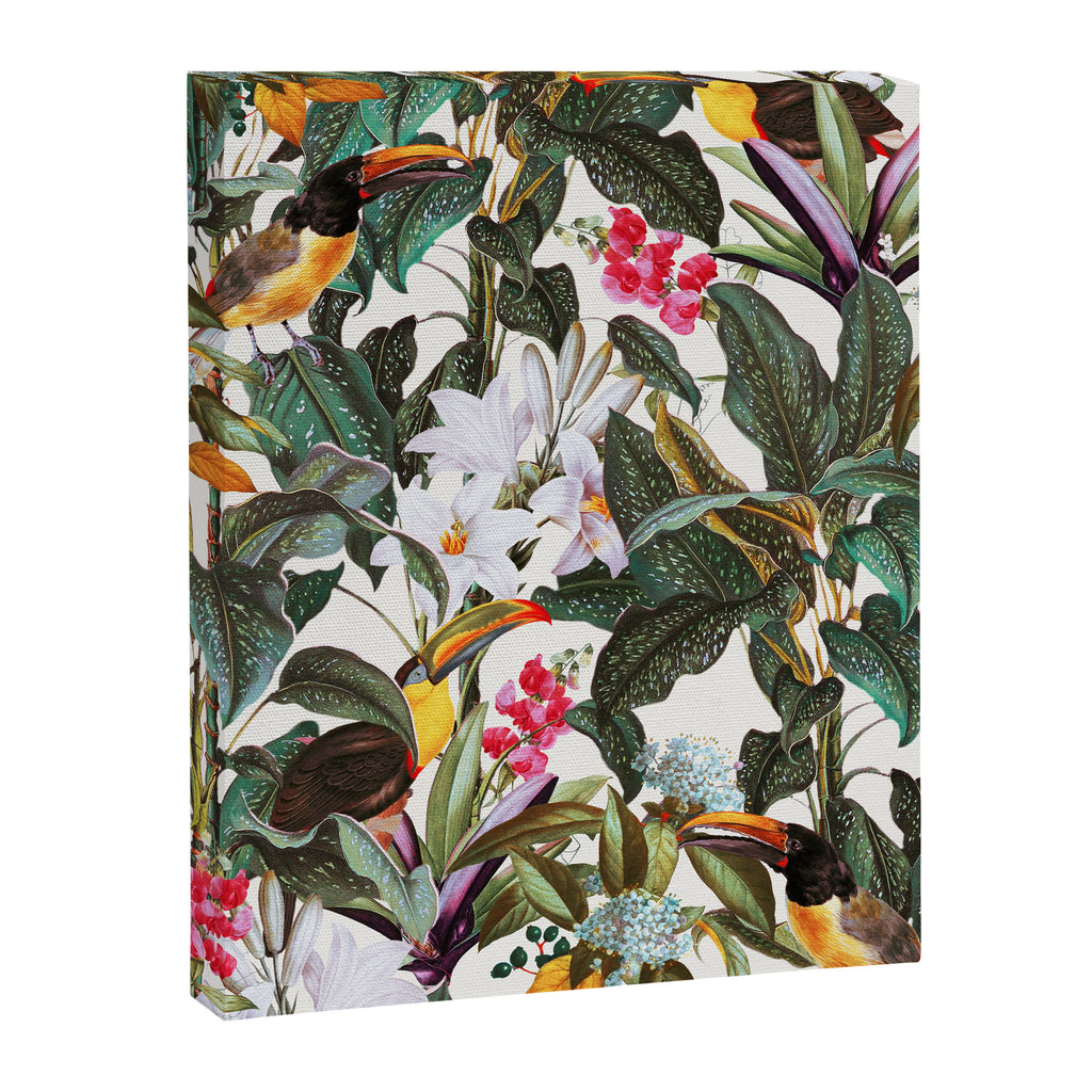 Tropical Toucan Garden Canvas Print Gallery Image 6