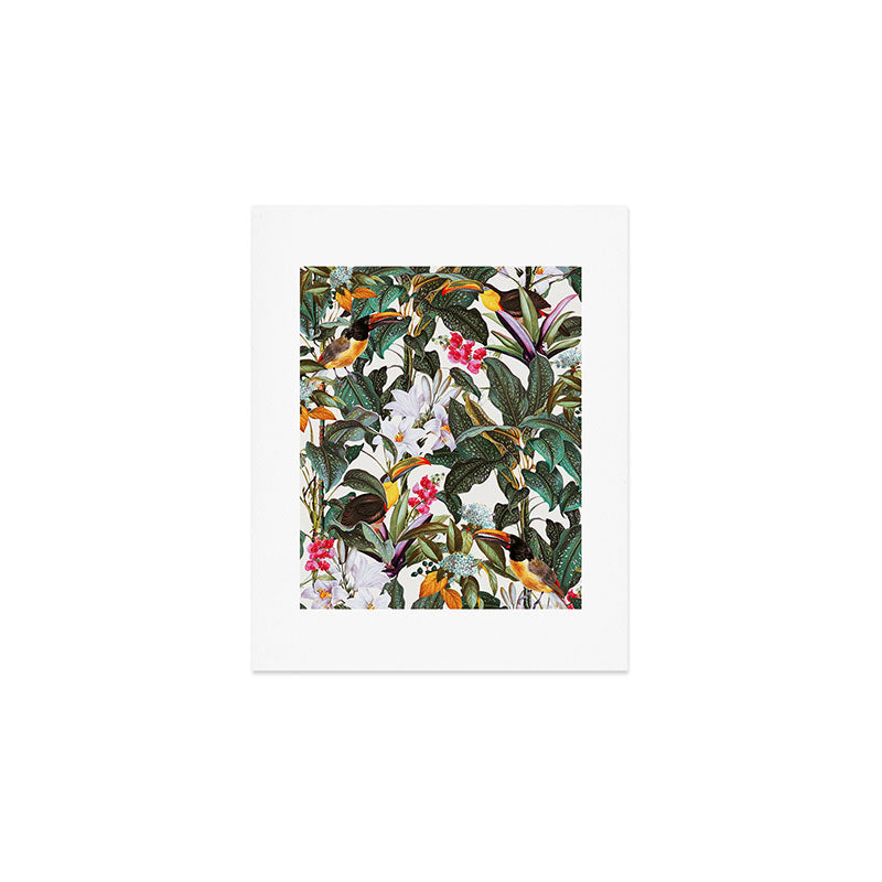 Tropical Toucan Garden Art Print Gallery Image 1