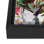 Tropical Toucan Garden Framed Canvas Print Gallery Image 3