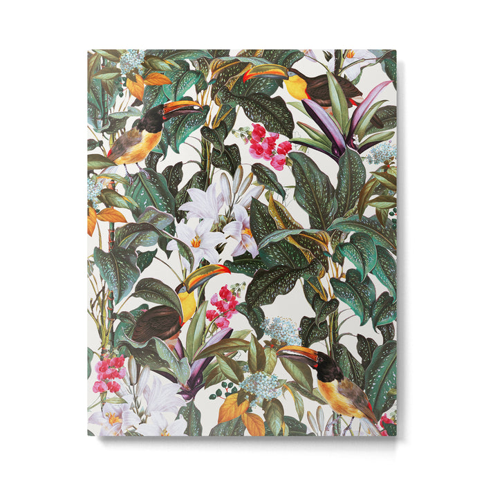 Tropical Toucan Garden Metal Print Gallery Image 1