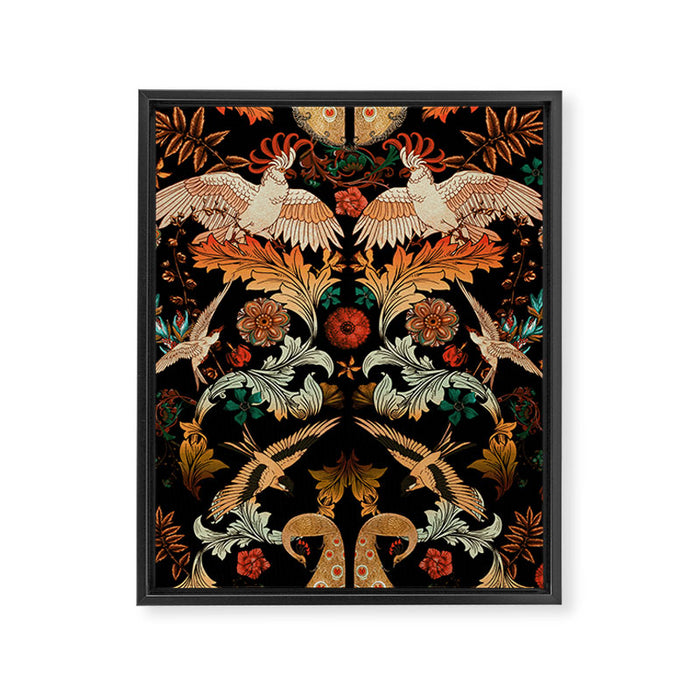 Victorian Midnight II Framed Canvas Print Gallery Image 1