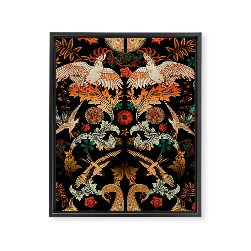 Victorian Midnight II Framed Canvas Print Gallery Image 6