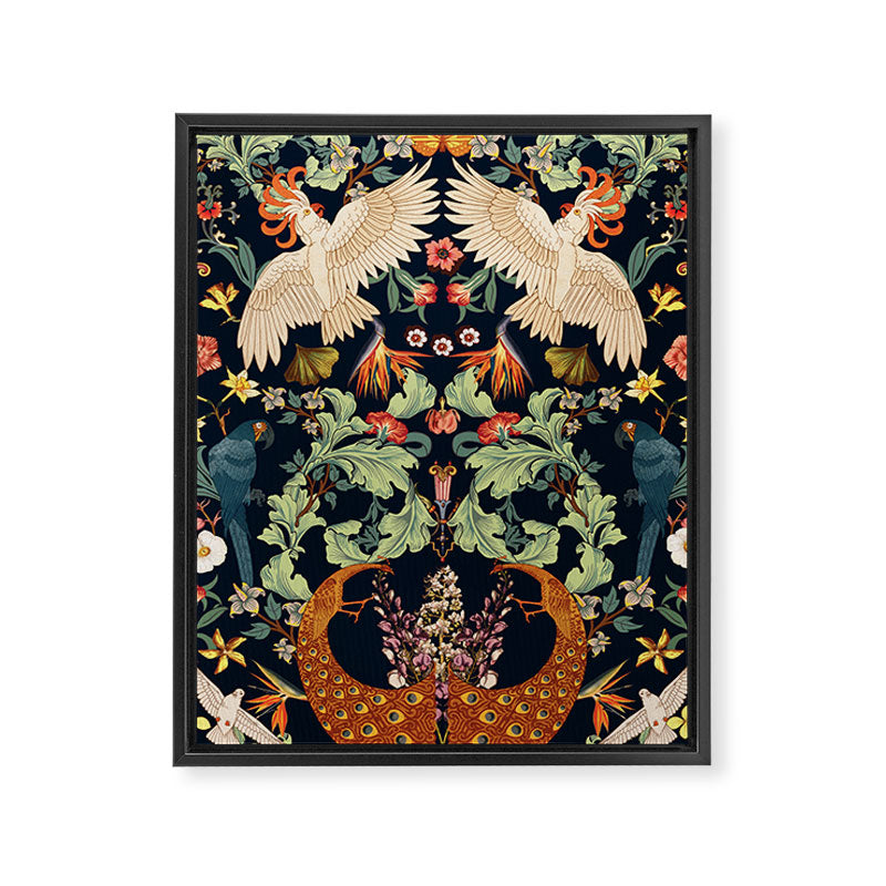 Victorian Midnight III Framed Canvas Print Gallery Image 6