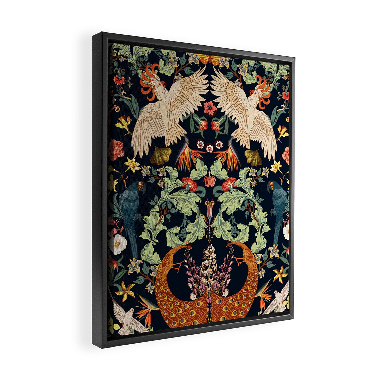 Victorian Midnight III Framed Canvas Print Gallery Image 2