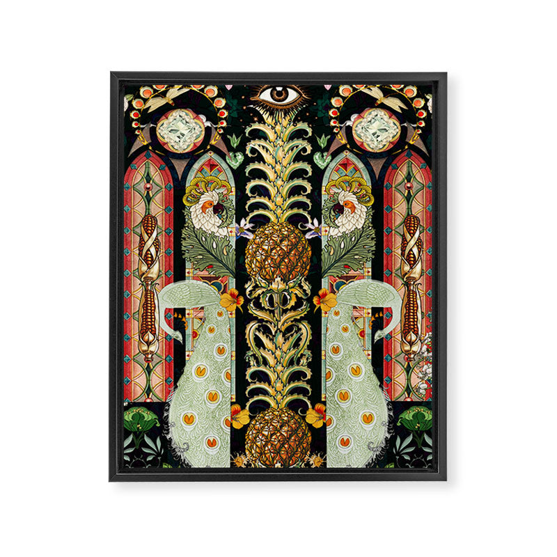  Victorian Midnight IV Framed Canvas Print Gallery Image 6