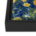 Vincent van Gogh Style Pattern Design Framed Canvas Print Gallery Image 3
