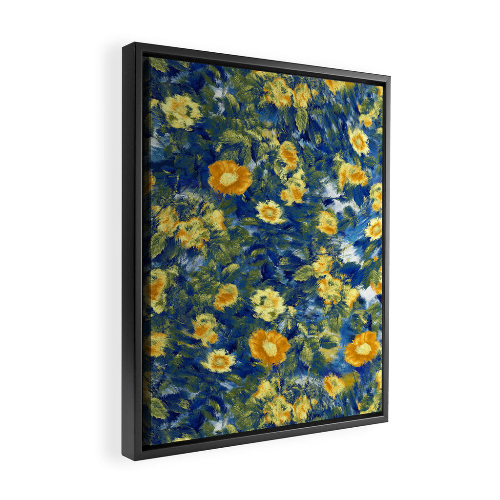 Vincent van Gogh Style Pattern Design Framed Canvas Print Gallery Image 2