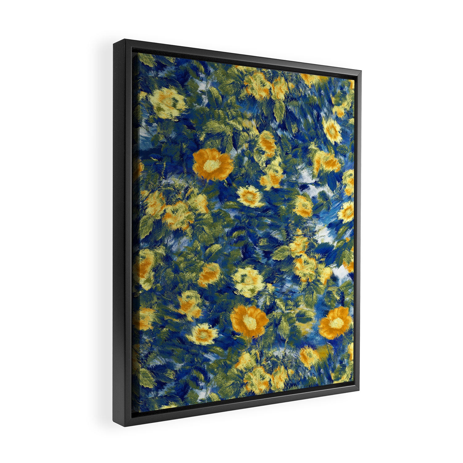 Vincent van Gogh Style Pattern Design Framed Canvas Print Gallery Image 2