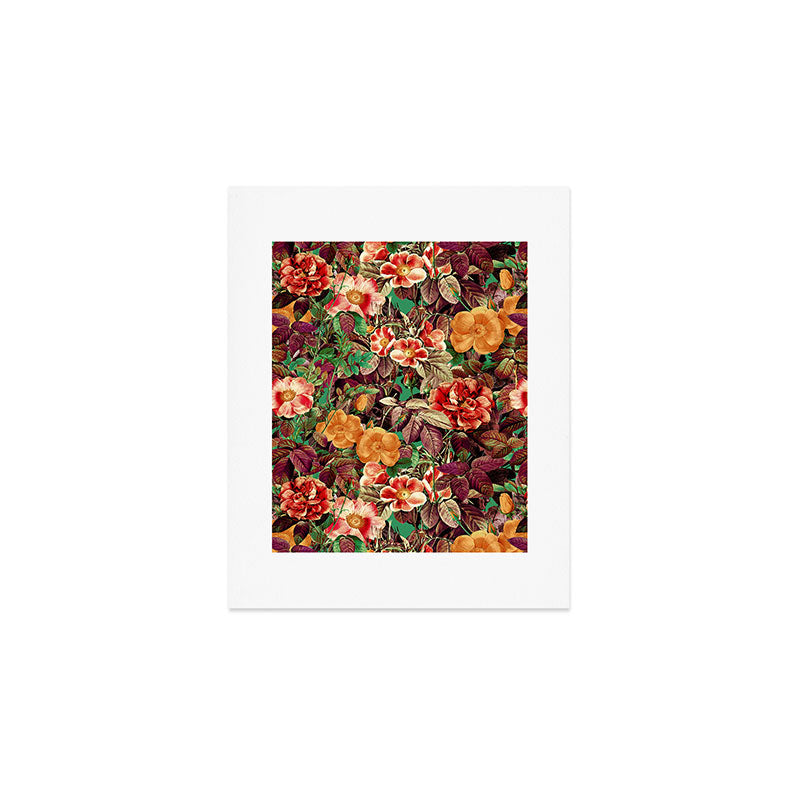 Vintage Exotic Forest Art Print Gallery Image 1