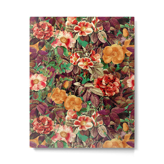 Vintage Exotic Forest Metal Print Gallery Image 1