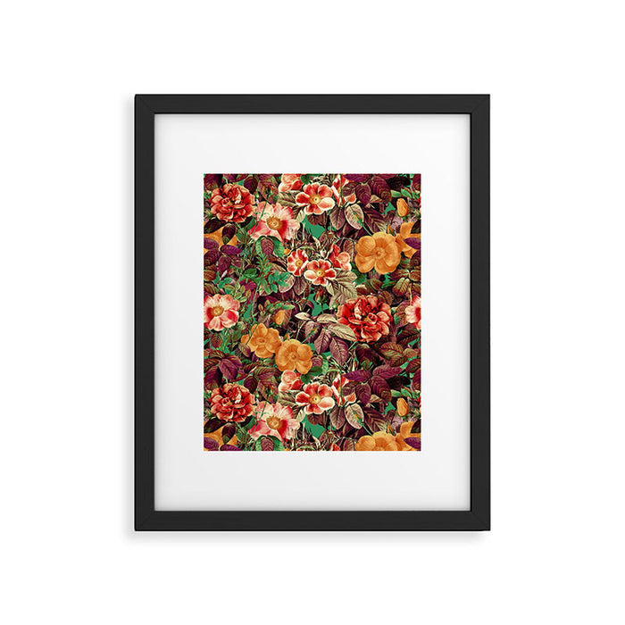 Vintage Exotic Forest Framed Art Print Gallery Image 1