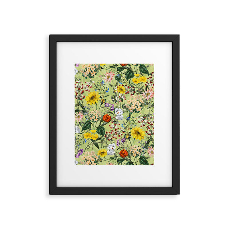 Vintage Floral Garden Framed Art Print Gallery Image 6