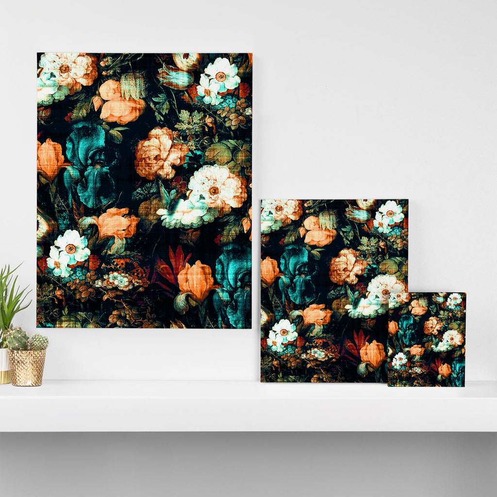 Vintage Floral Canvas Print Gallery Image 3