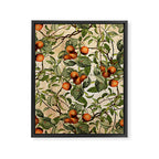 Vintage Fruit Pattern Framed Canvas Print Gallery Image 6