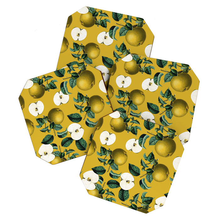 Vintage Fruit Pattern III Coaster Gallery Image 1