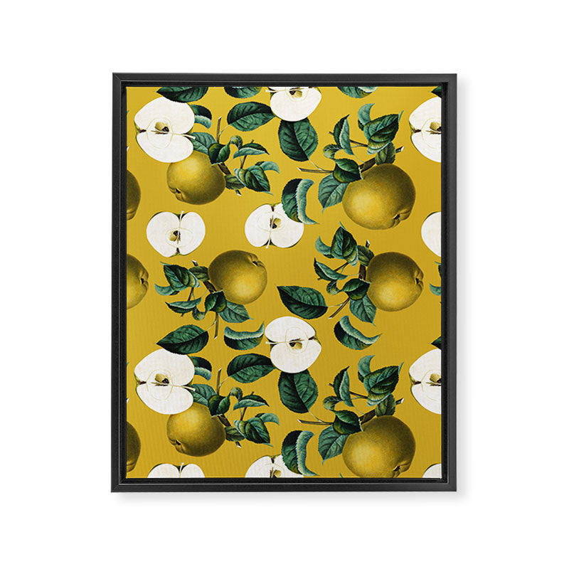 Vintage Fruit Pattern III Framed Canvas Print Gallery Image 6