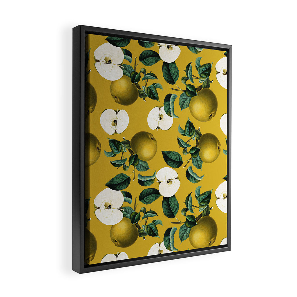 Vintage Fruit Pattern III Framed Canvas Print Gallery Image 2