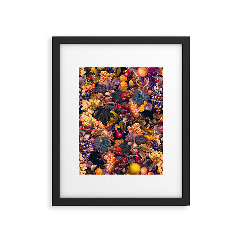 Vintage Fruit Pattern VI Framed Art Print Gallery Image 5