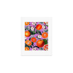 Vintage Fruit Pattern X Art Print Gallery Image 1