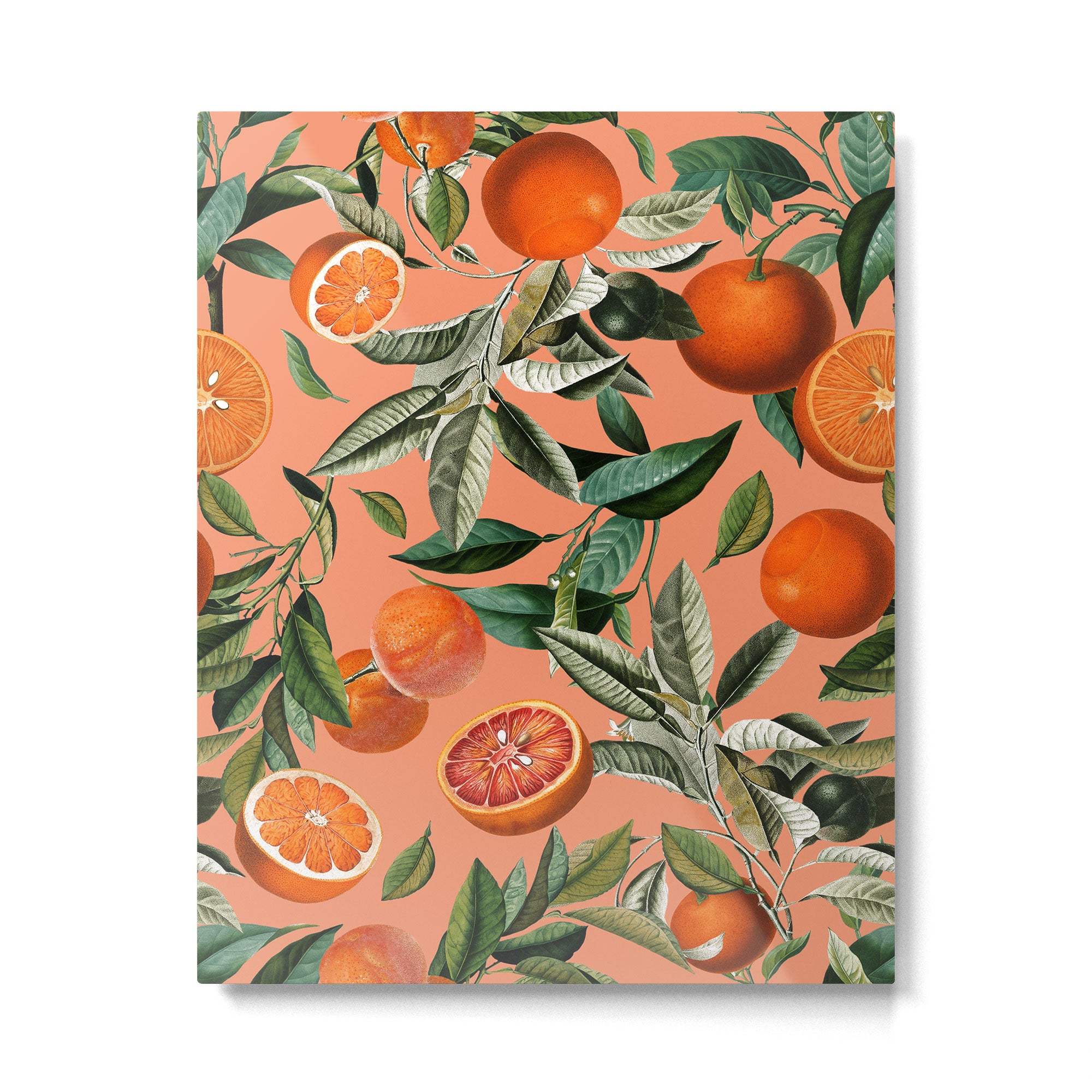 Vintage Fruit Pattern XII Metal Print Gallery Image 4