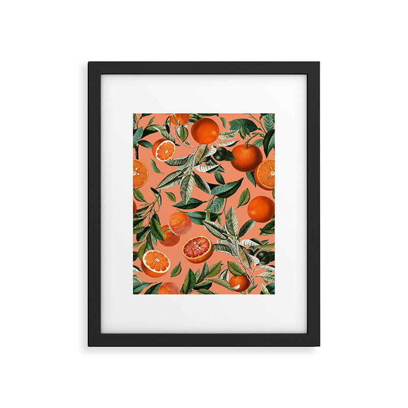 Vintage Fruit Pattern XII Framed Art Print Gallery Image 5