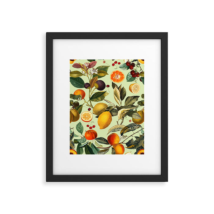 Vintage Fruit Pattern XIII Framed Art Print Gallery Image 1
