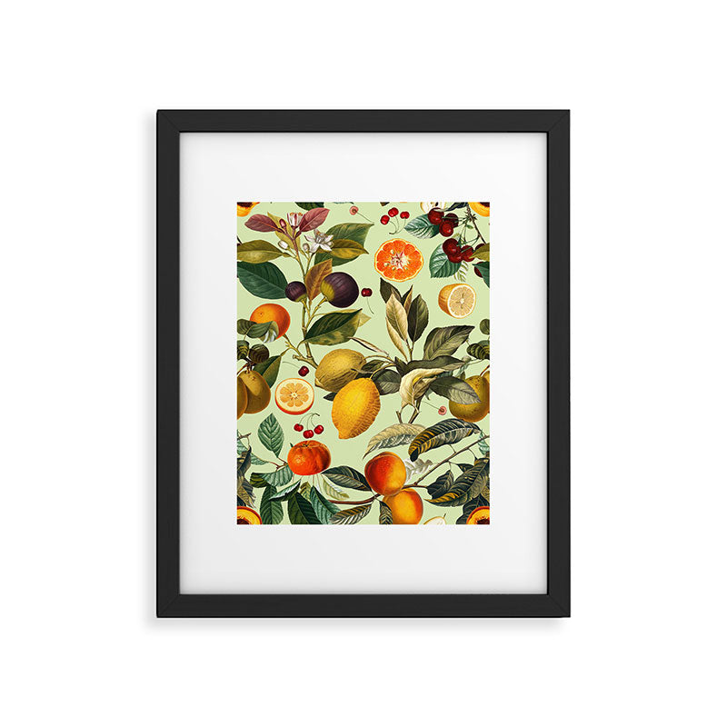 Vintage Fruit Pattern XIII Framed Art Print Gallery Image 5