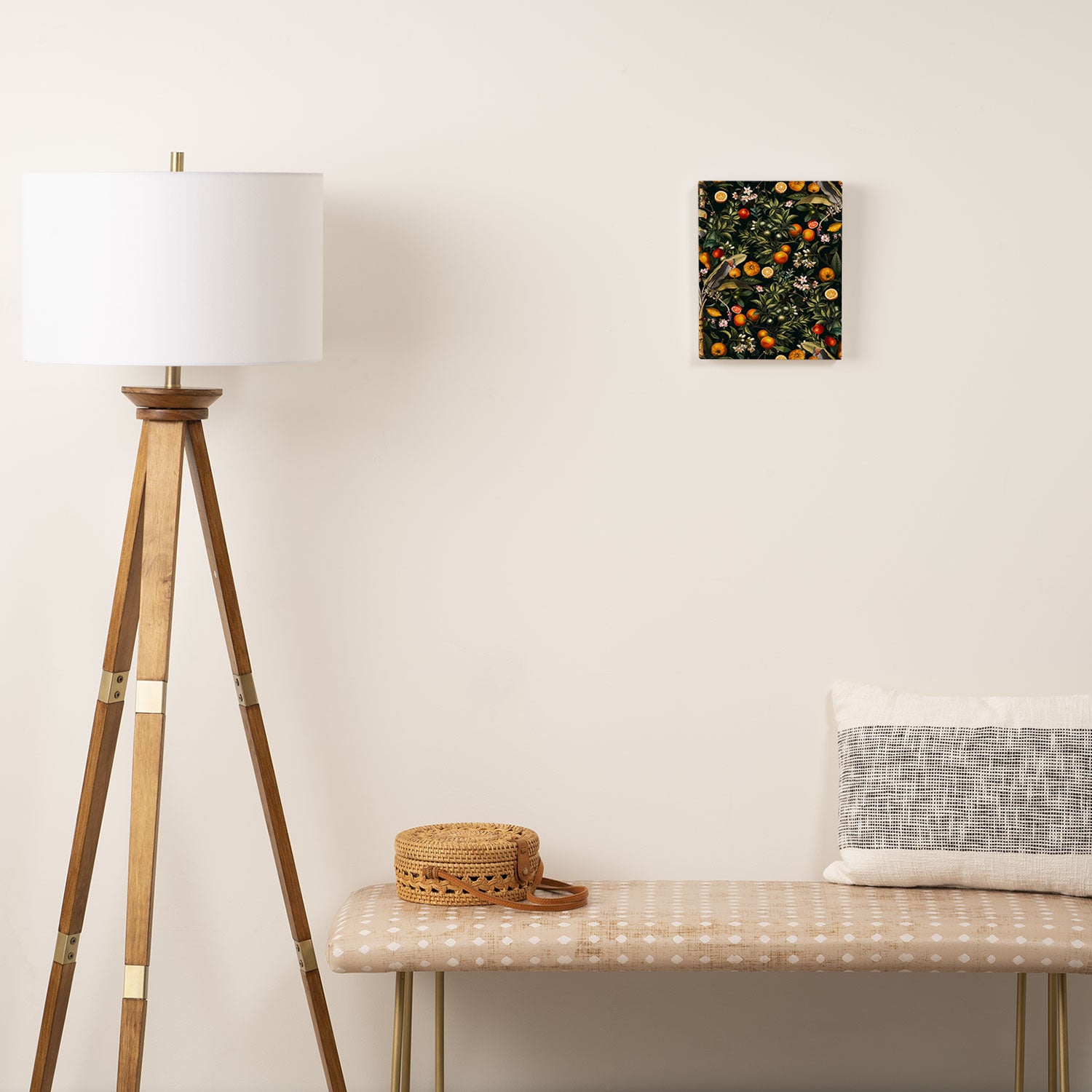 Vintage Fruit Pattern XXII Canvas Print Gallery Image 2