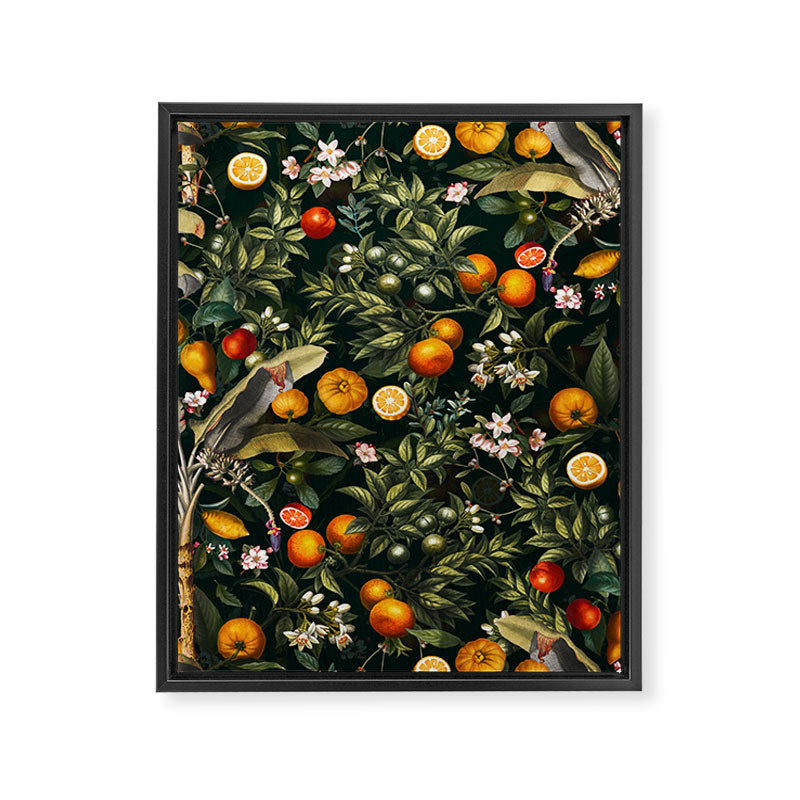 Vintage Fruit Pattern XXII Framed Canvas Print Gallery Image 8