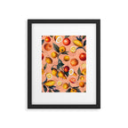 Vintage Fruit Pattern XXV Framed Art Print Gallery Image 5