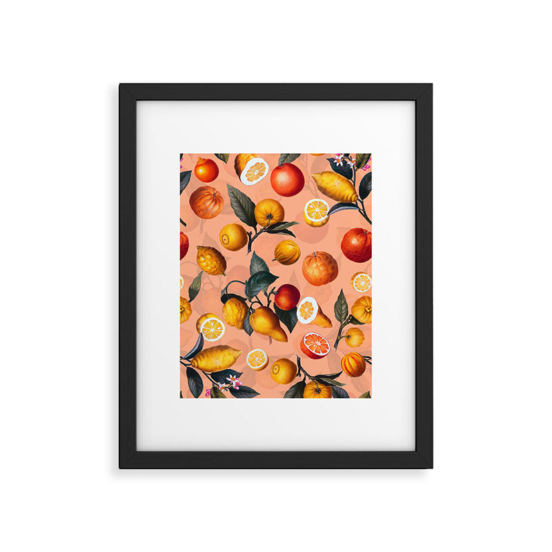 Vintage Fruit Pattern XXV Framed Art Print Gallery Image 5