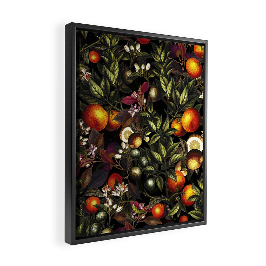 Vintage Fruit Pattern XXVII Framed Canvas Print Gallery Image 2