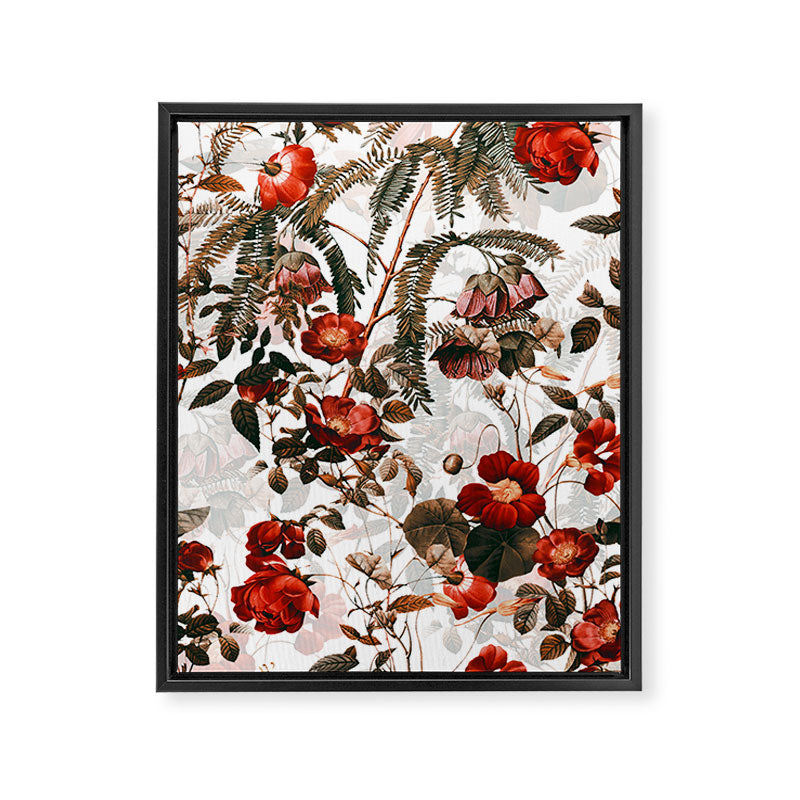 Vintage Garden III Framed Canvas Print Gallery Image 6