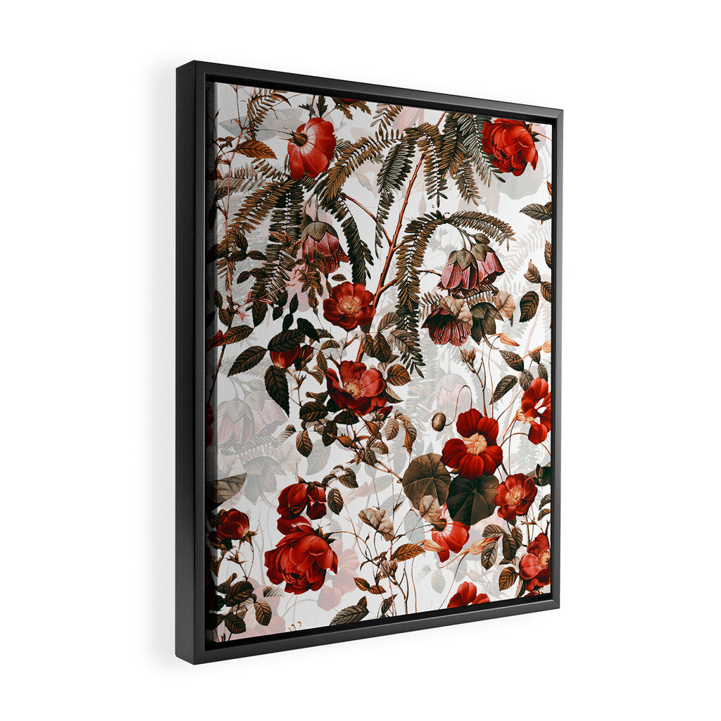 Vintage Garden III Framed Canvas Print Gallery Image 2
