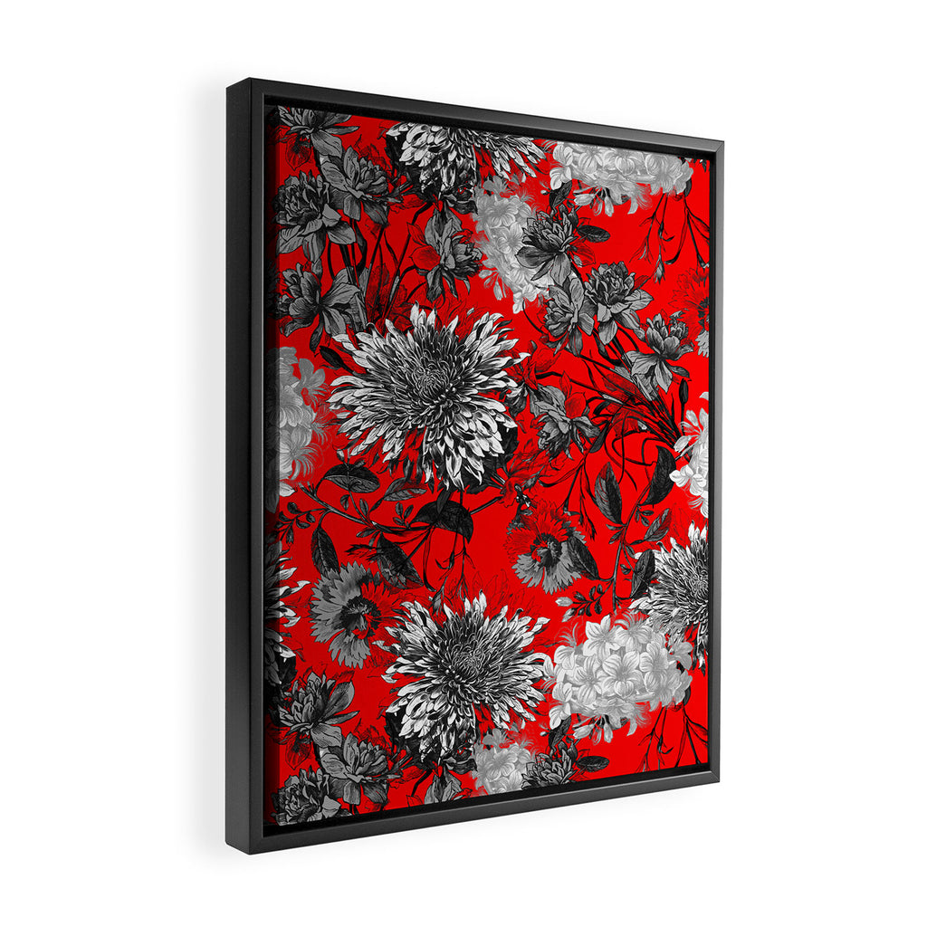 Vintage Garden VIII Framed Canvas Print Gallery Image 2