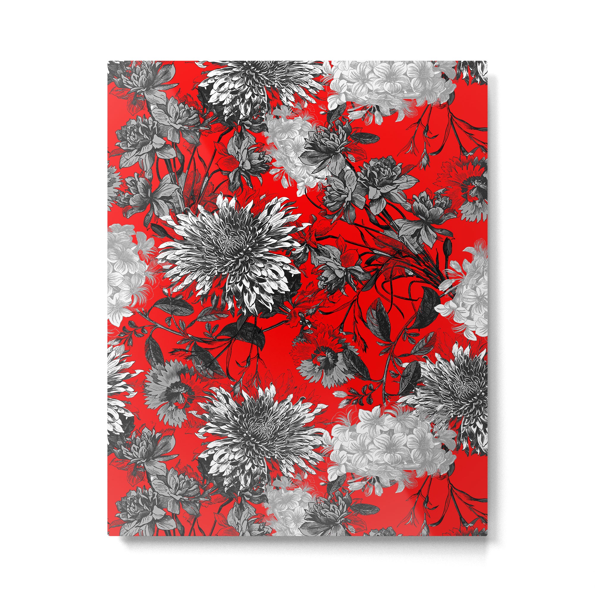 Vintage Garden VIII Metal Print Gallery Image 6