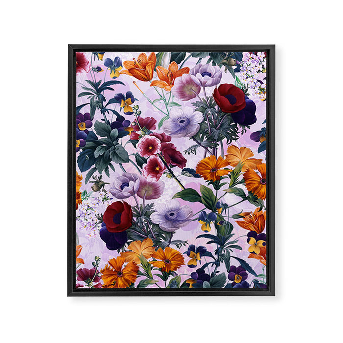 Vintage Garden XI Framed Canvas Print Gallery Image 1