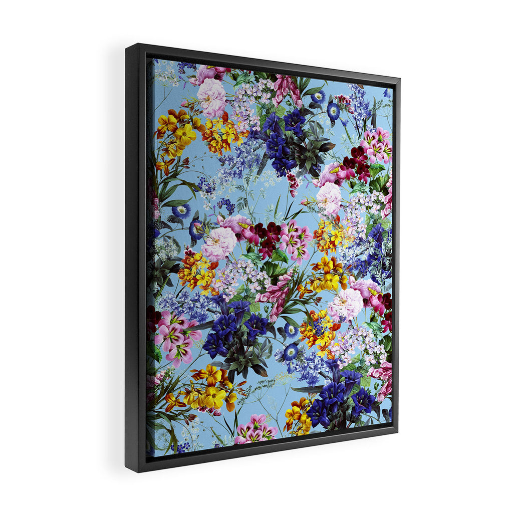 Vintage Garden XII Framed Canvas Print Gallery Image 2
