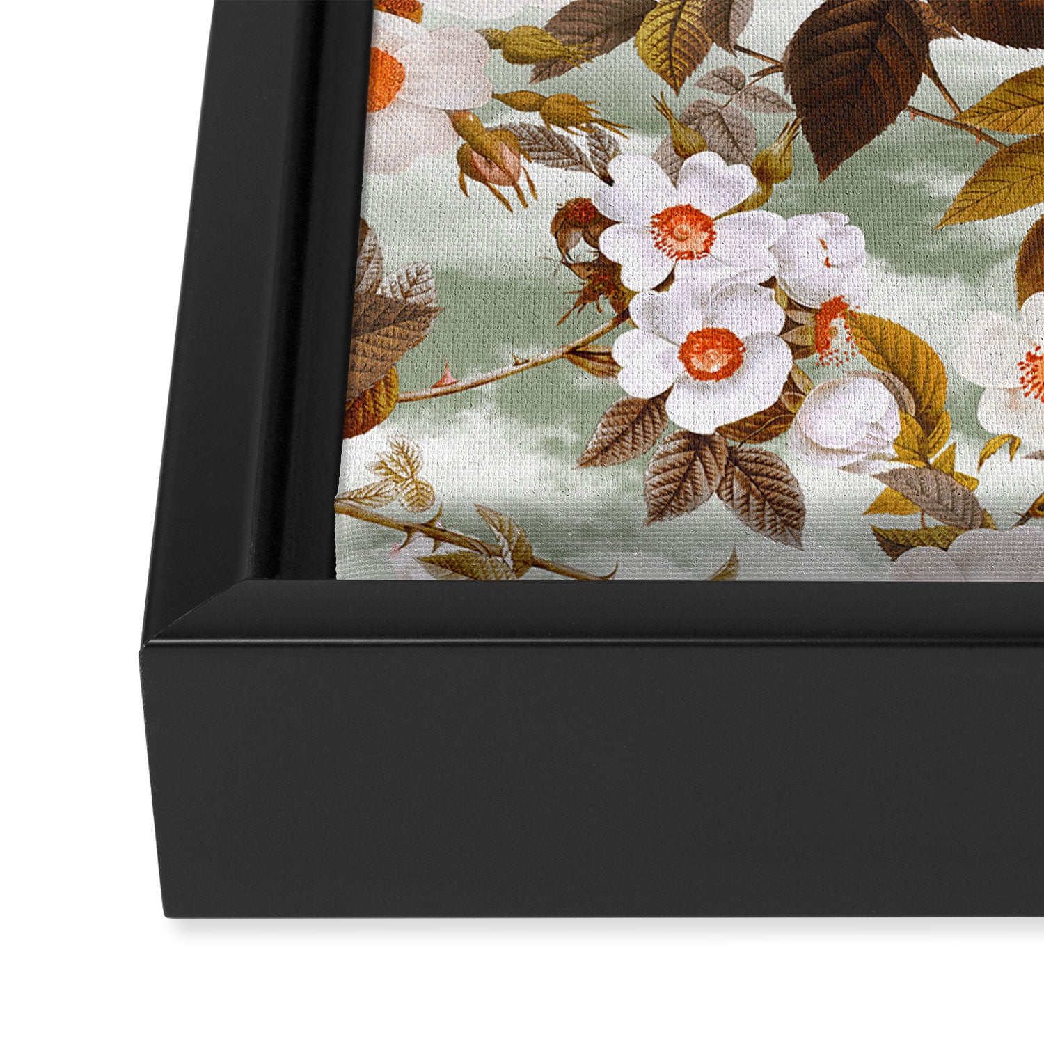 Vintage Garden XIV Framed Canvas Print Gallery Image 3