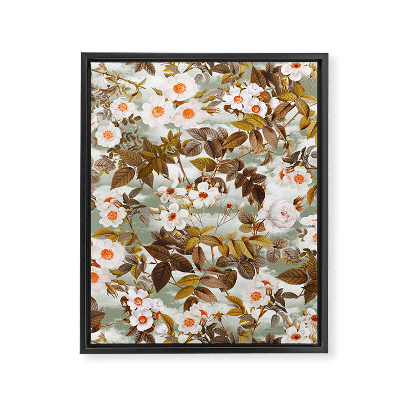 Vintage Garden XIV Framed Canvas Print Gallery Image 6