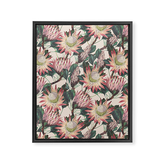 Vintage Garden XVI Framed Canvas Print Gallery Image 1